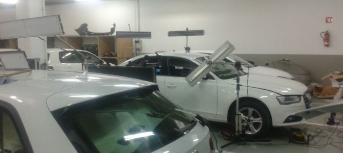 Coches sin granizo en Pontevedra